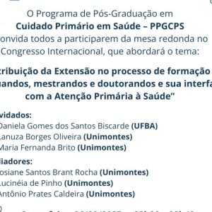 Mesa-Redonda – Congresso Internacional