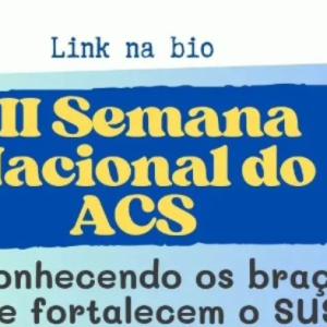 III SEMANA NACIONAL DO ACS