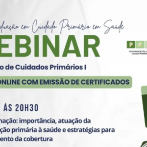 Webinar Online – Seminário de Cuidados Primários I
